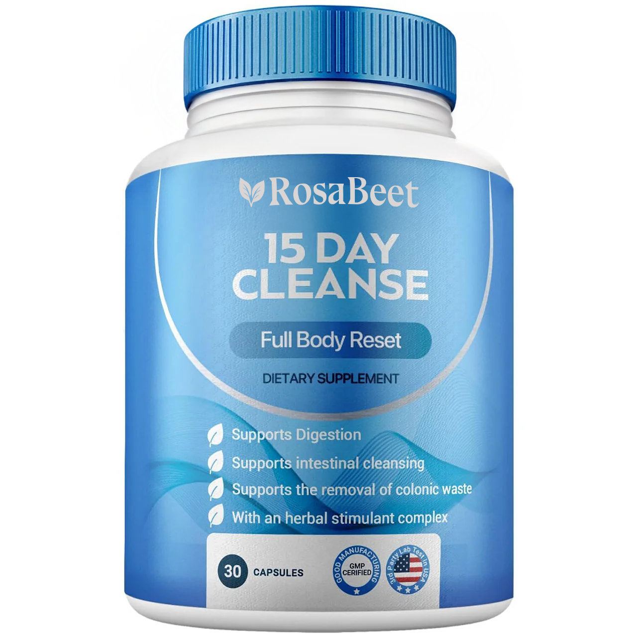 Rosaroot 15-Tage Darmreinigungs-Kapseln