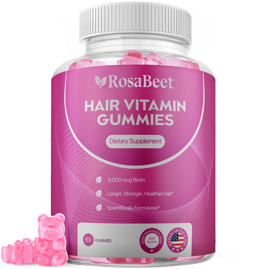 Rosabeet Haarwuchs-Vitamin-Gummis
