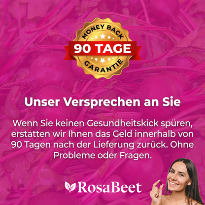 Rosabeet Rote-Bete-Kapseln für bessere Durchblutung und Vitalität*